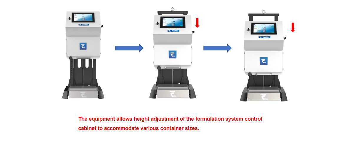 metering and mixing machine